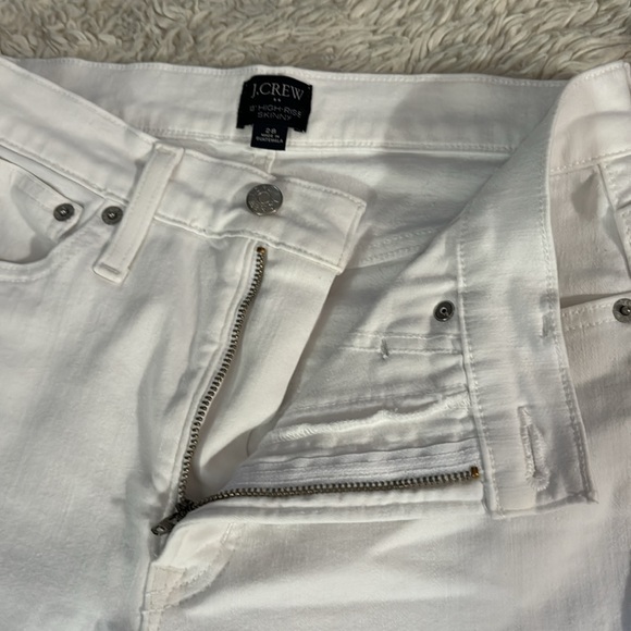 J crew 10" high-rise skinny jean in signature stretch size 28 - Picture 6 of 8